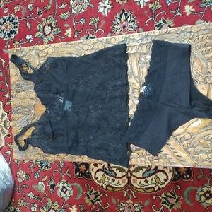 ARIANNE Lingerie Set Black Lace Medium
